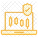 Trade Network Duotone Line Icon Icon