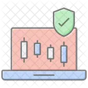 Trade Network Lineal Color Icon Icon