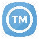 Trademark Symbol Circular Icon