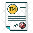 Trademark certificate  Icon