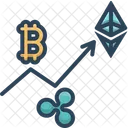 Trading Coin Cryptocurrency Icon