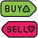 Trading Buy Sell Icon