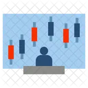 Trading Chart  Icon
