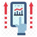 Trading Growth  Icon