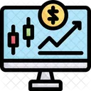 Stock Trading Business Trading Icon