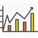 Trading Up Chart  Icon