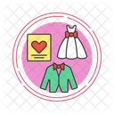 Traditional Dress And Suit Icon
