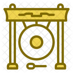Traditional Gong  Icon