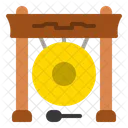 Traditional Gong Gong Music Icon