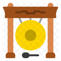 Traditional Gong  Icon