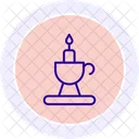 Traditional lamp  Icon