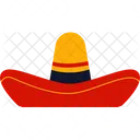 Traditional Mexico Hat  Icon