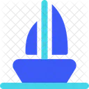 Traditional Ship Sail Boat Boat Icon