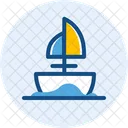 Traditional Ship Sail Boat Boat Icon