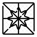 Traditionelle Textur Schmuck Symbol