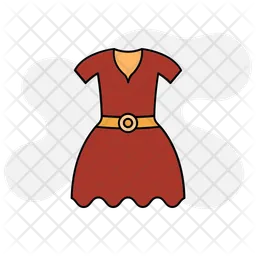 Traditionelles Kleid  Symbol