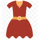 Traditionelle Kleidung Kleid Kleidung Symbol