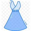 Traditionelles Kleid Symbol