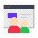 Visitantes Trafego Da Web Otimizacao Ícone