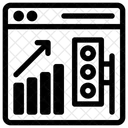 Trafego Da Web Analise De Dados Cenario Global Ícone