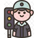 Traffic Officer Police Icon