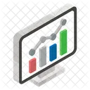 Traffic Analysis Market Research Data Analytics Icon