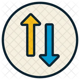 Traffic Arrow  Icon