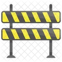 Traffic Barrier Guardrails Icon