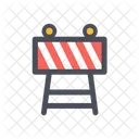 Traffic Barricade  Icon