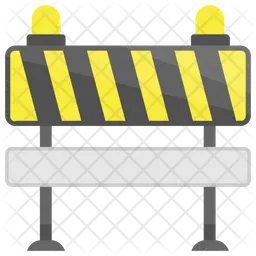 Traffic Barricade  Icon