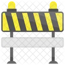 Traffic Barrier Guardrails Icon