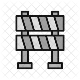 Traffic Barrier  Icon