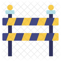 Traffic Barrier  Icon