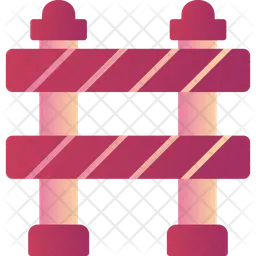Traffic Barrier  Icon