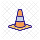 Cone Closed Construction Icon