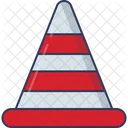 Traffic Cone Signaling Traffic Icon