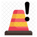 Traffic Cone Alert  Icon