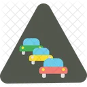 Traffic congestion warning  Icon
