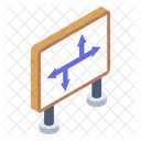 Traffic Directions Board  Icon