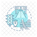 Traffic Management Concept Icon