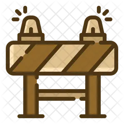 Traffic Fence  Icon