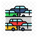 Traffic Flow Highway Icon