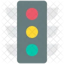 Location Traffic Light Icon