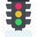 Traffic Light Road Icon