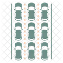 Traffic Jam Car Road Icon