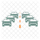 Traffic Jam Car Road Icon