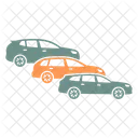 Traffic Jam Car Road Icon