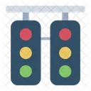 Traffic Light Road Signal Start Icon