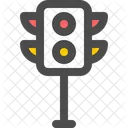 Traffic Light Road Icon