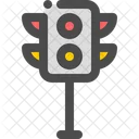 Traffic Light Road Icon